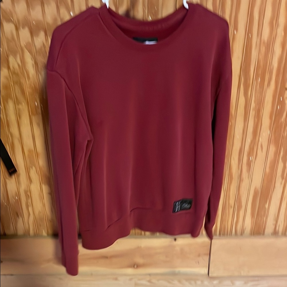 Red Crewneck Sweatshirt